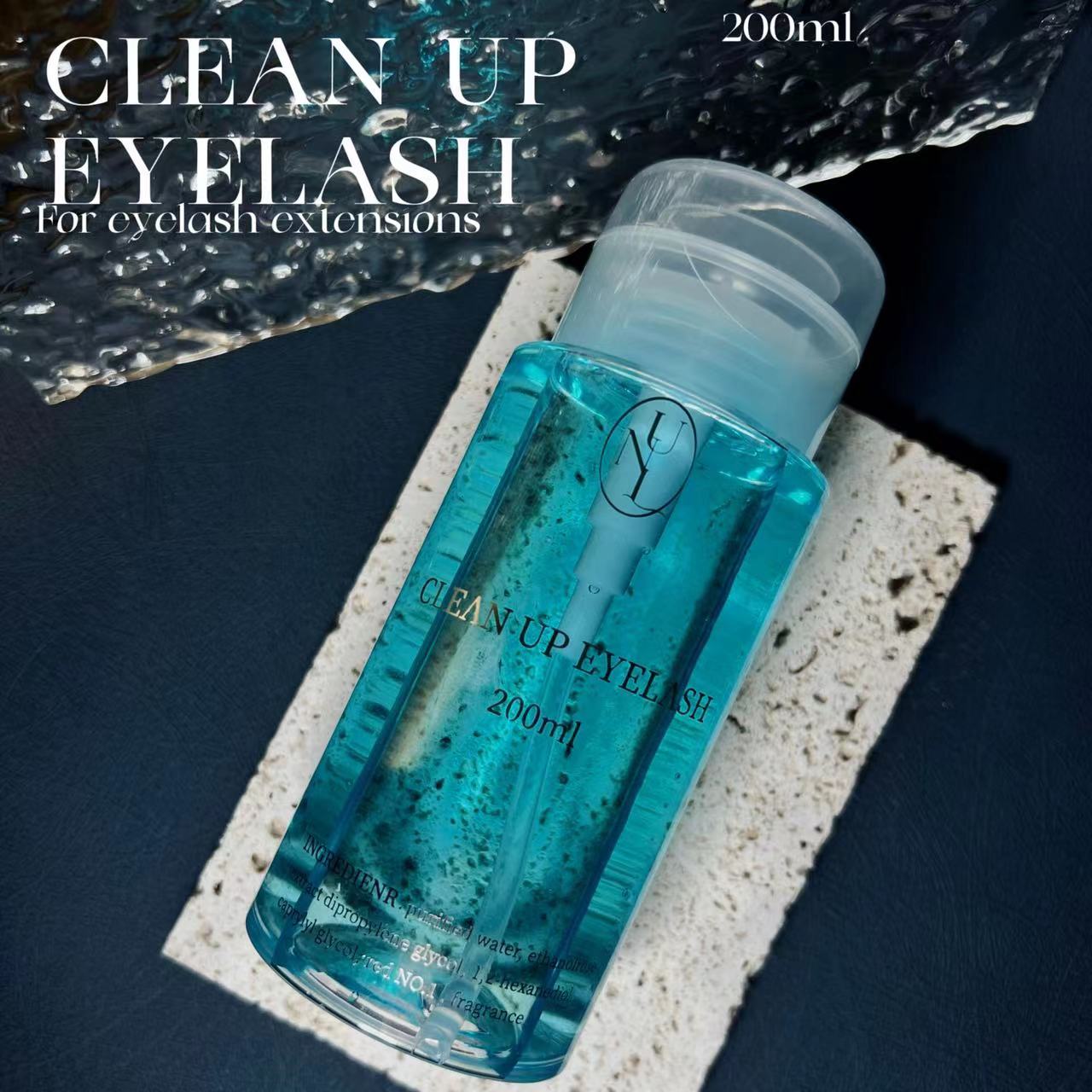 UNIQUELASH Eyelashes Extensions Primer for Professinal Lash Glue Help Korea Clean Up Eyelash - Pretreatment 180ml