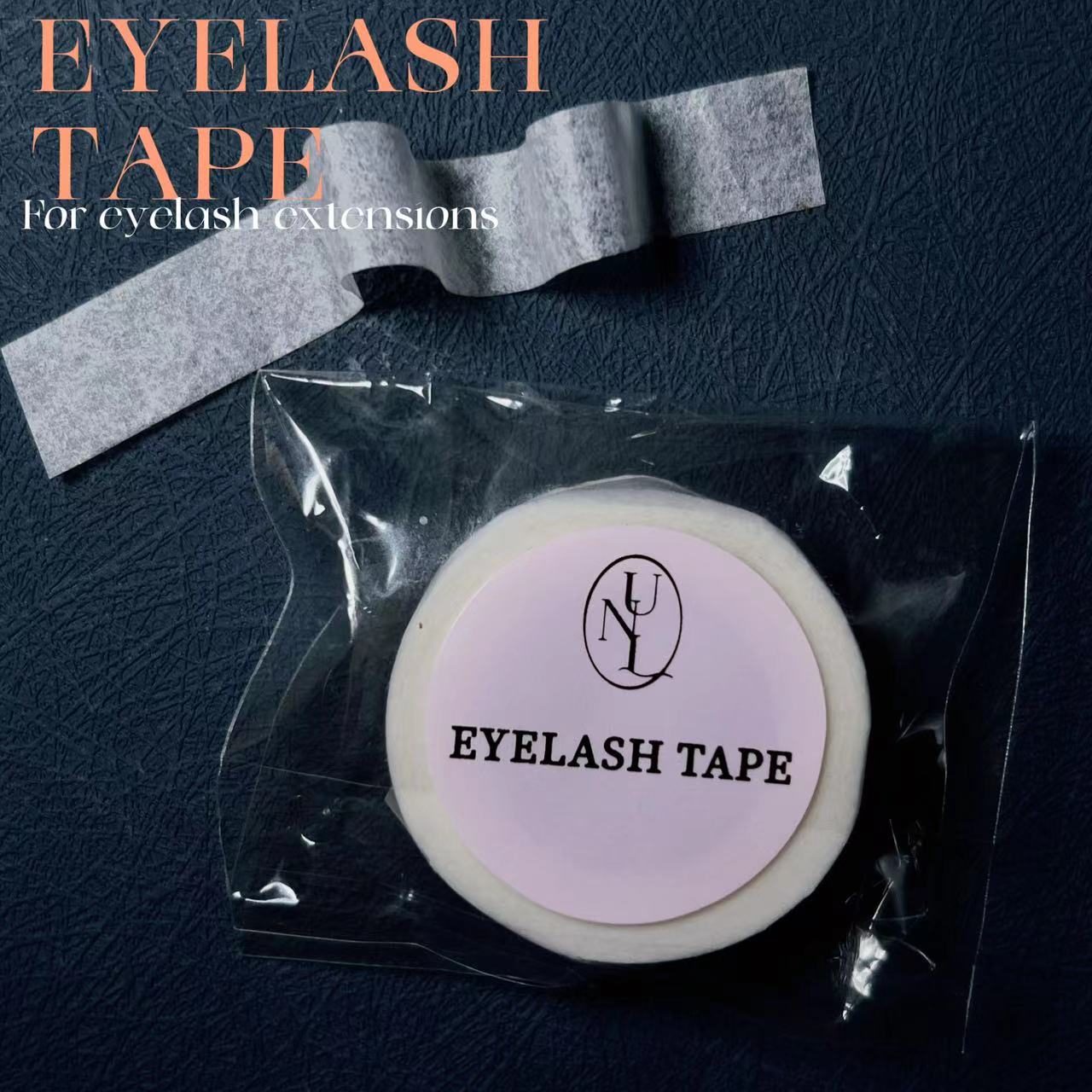 UNIQUELASH Eyelash Tape 1 Roll Breathable Non-woven Cloth Adhesive Tape for Hand Eye Stickers Makeup Tools Eye Patches for Extension